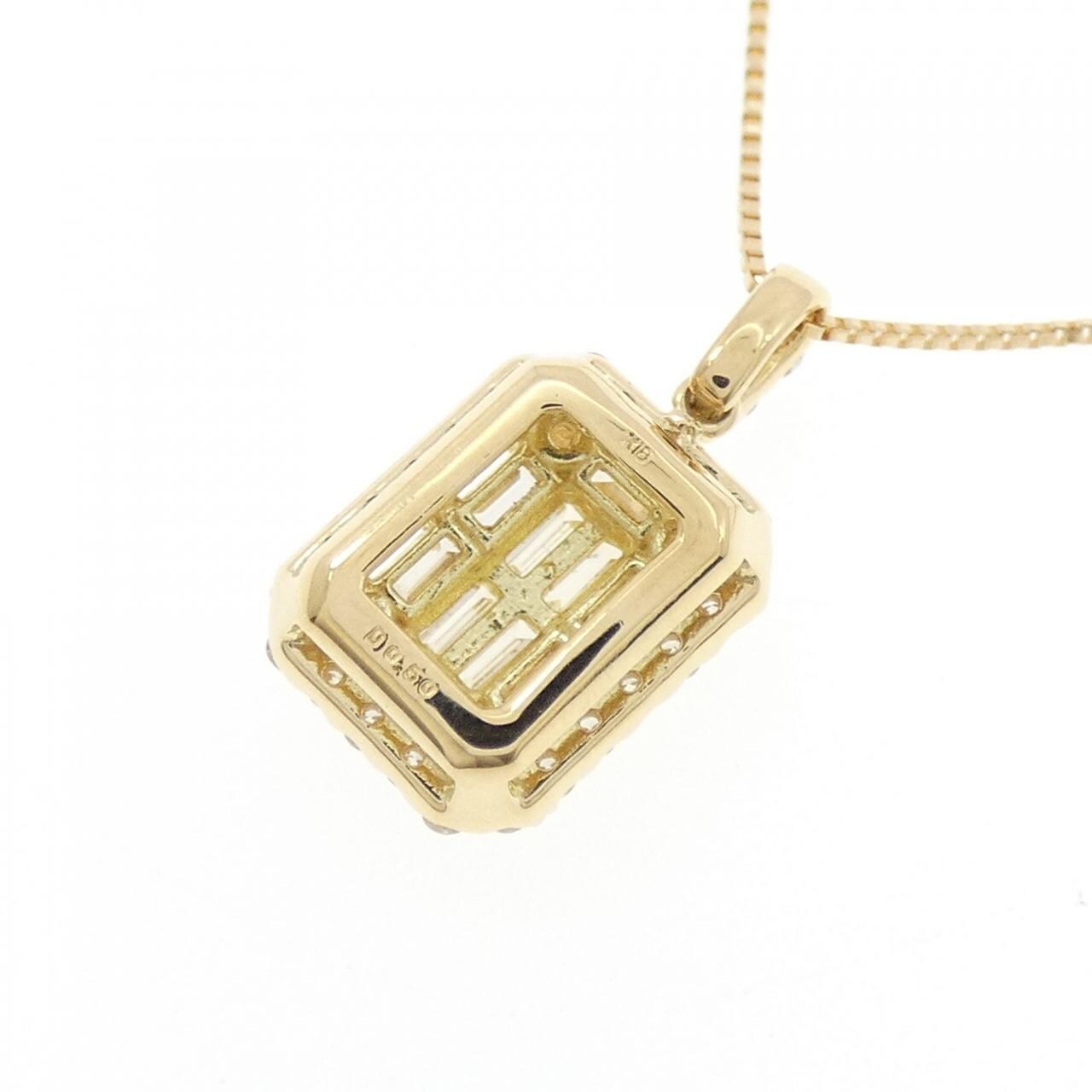 【新品】K18YG ダイヤモンド ネックレス 0.50CT