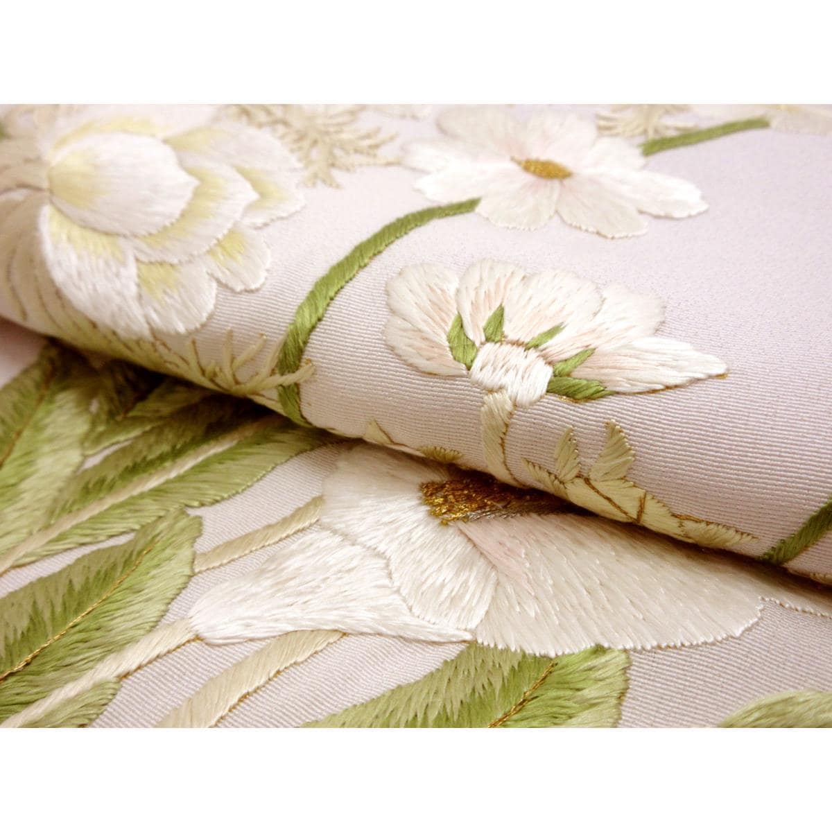 訪問着　刺繍加工