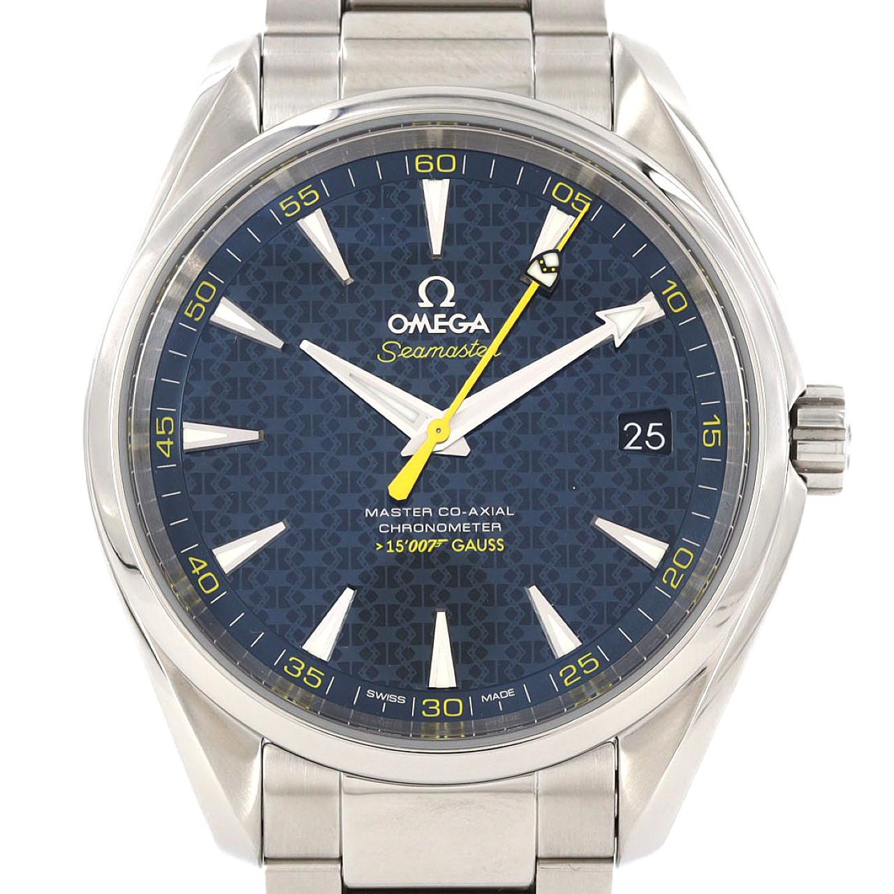オメガ シーマスターアクアテラ･ジェームズ･ボンド"007 LIMITED" 231.10.42.21.03.004 SS 自動巻