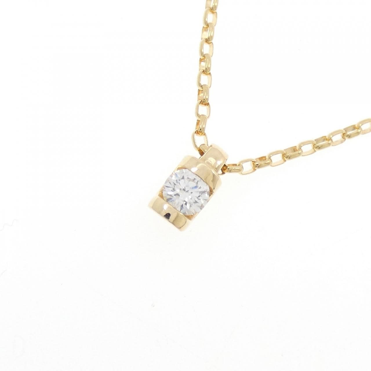 K18YG ダイヤモンド ネックレス 0.188CT