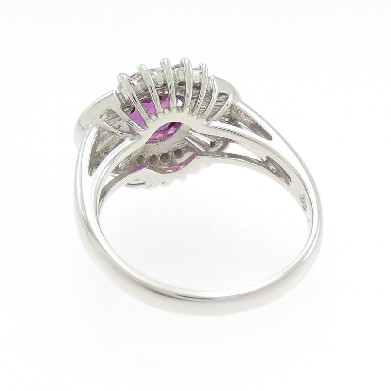 PT850 サファイヤ リング 1.27CT