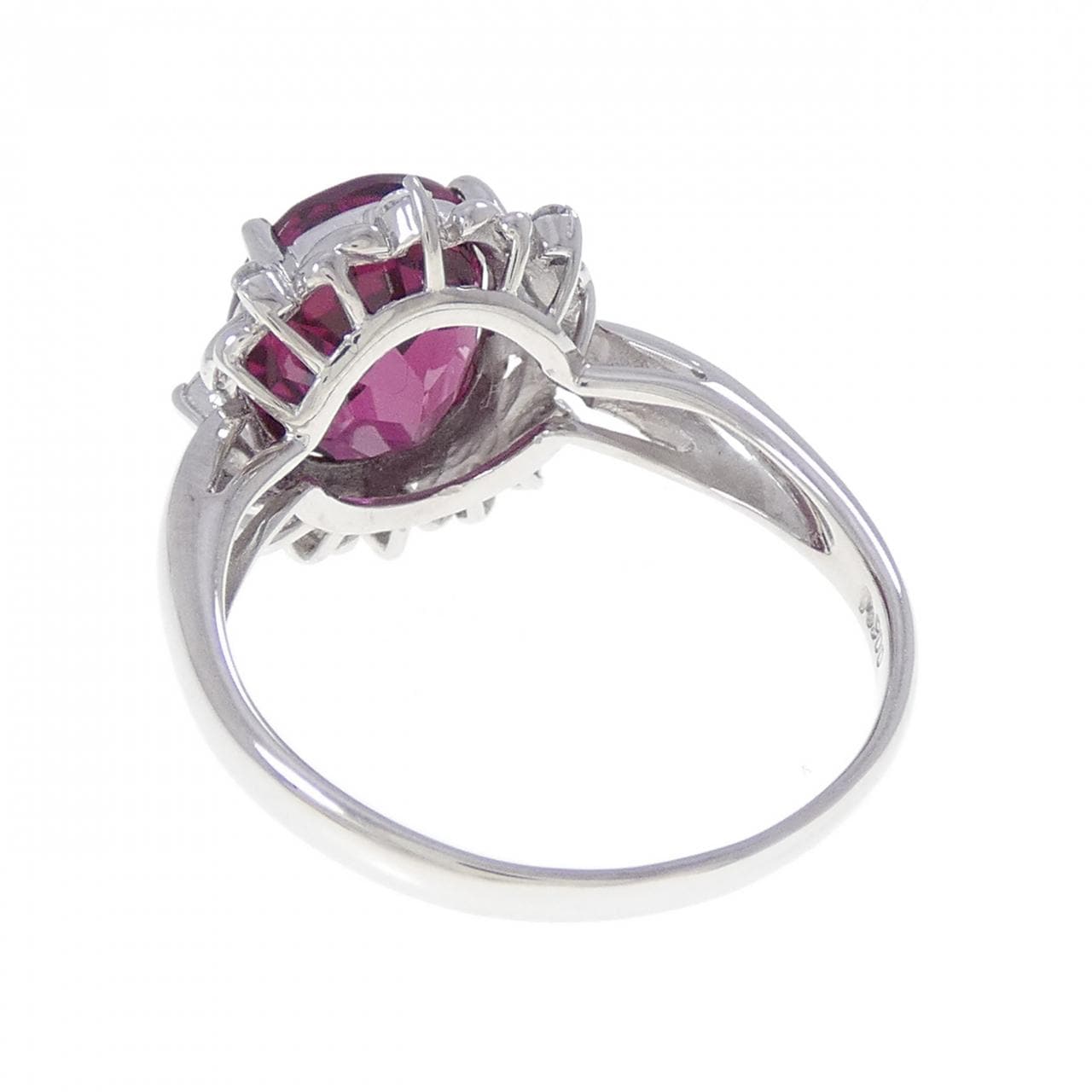 PT900 ガーネット リング 5.10CT