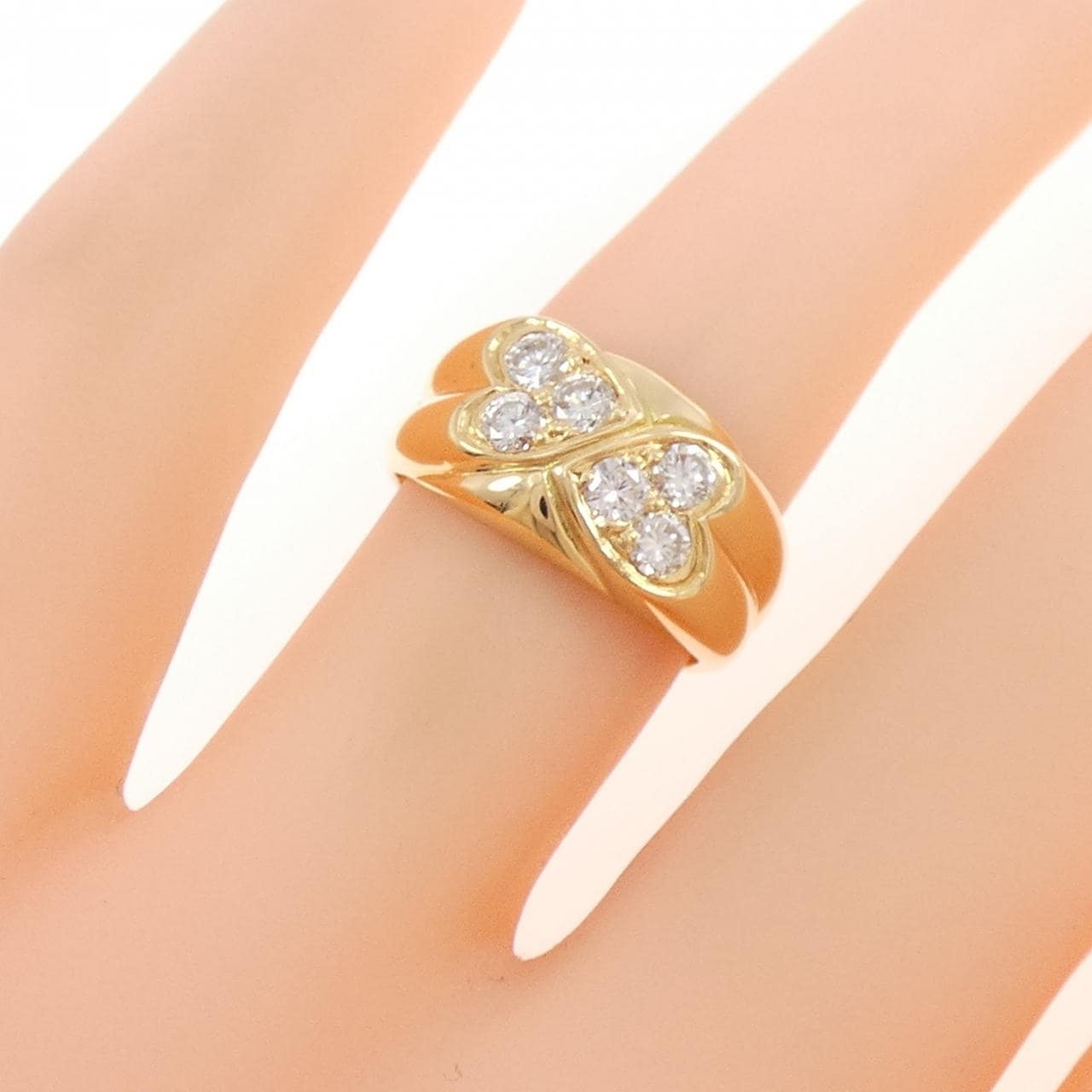 ヴァンクリーフ&アーペル ダイヤモンド リング 0.46CT