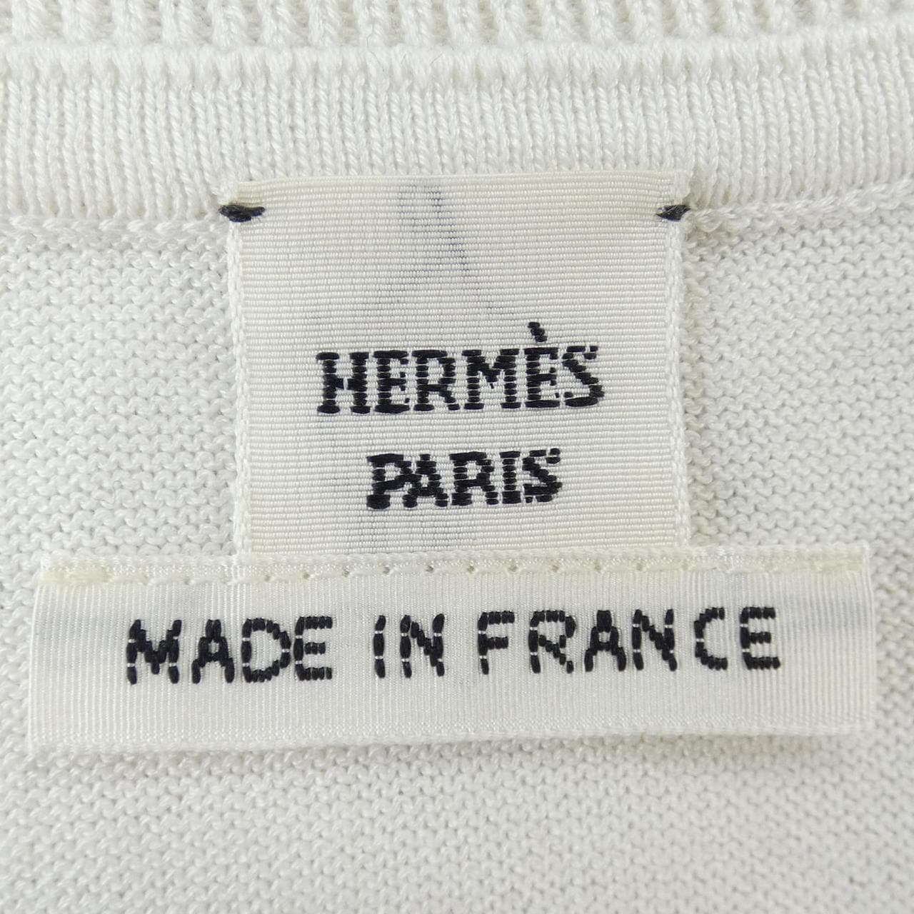 エルメス HERMES エクスリブリス･ア･マン･ルヴェ 6E2811DN ニット