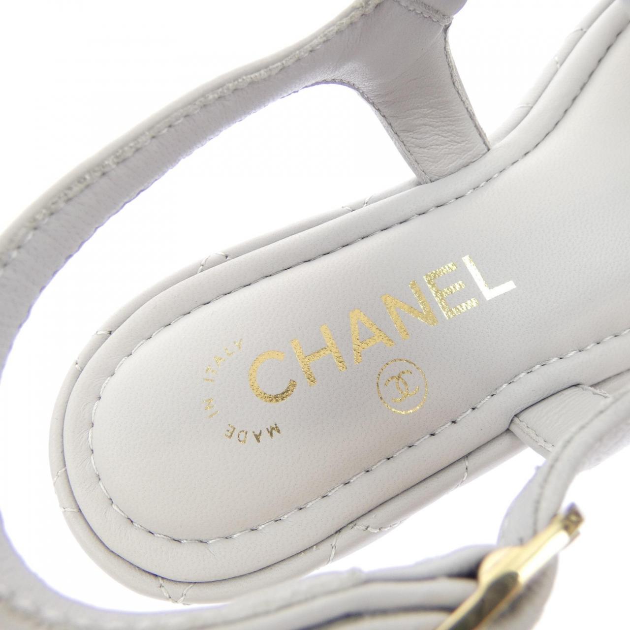シャネル CHANEL マトラッセ G46300B19705 サンダル