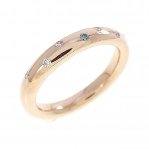 K18PG ダイヤモンド リング 0.08CT