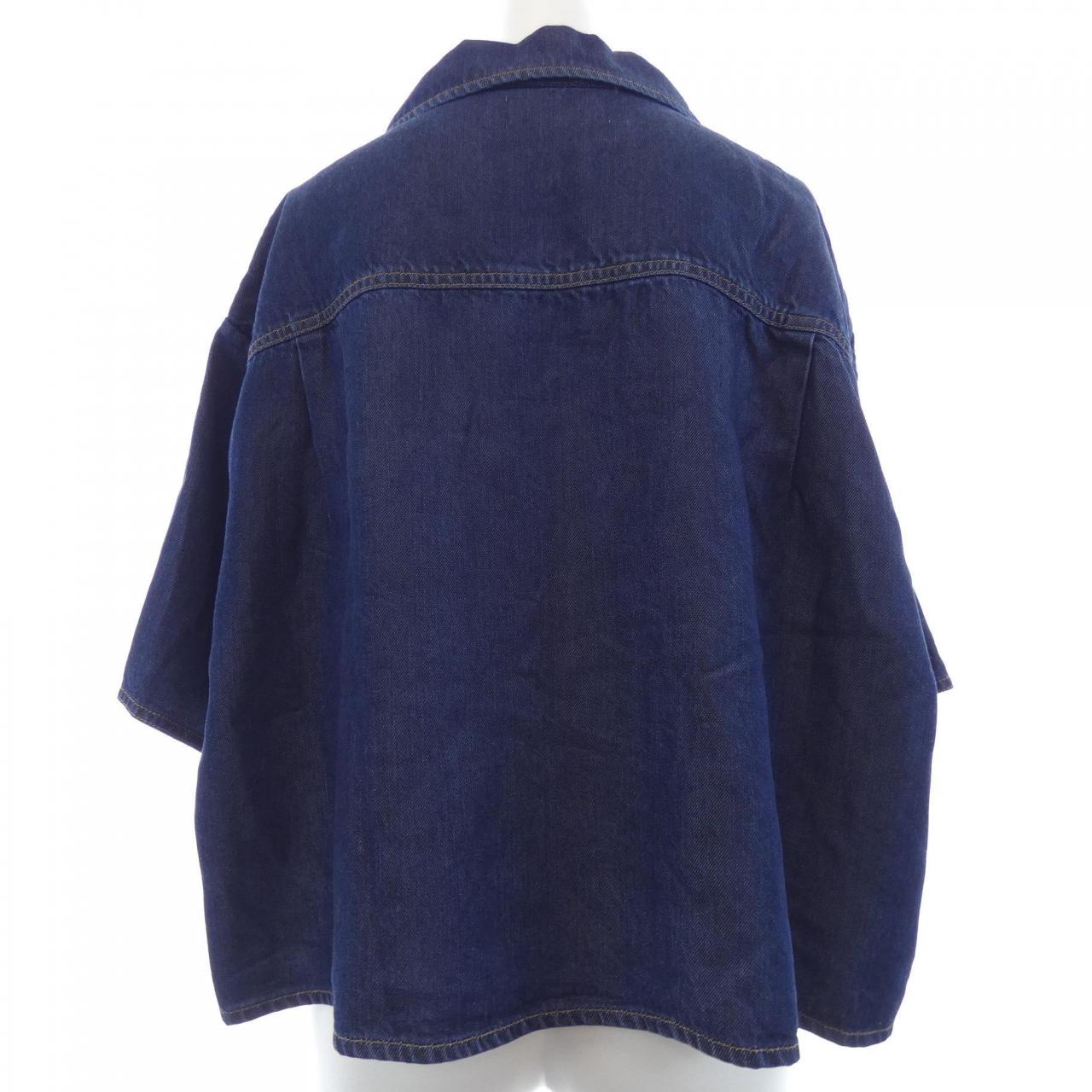ミュウミュウ MIU MIU GWC105 S232 1295 デニムジャケット