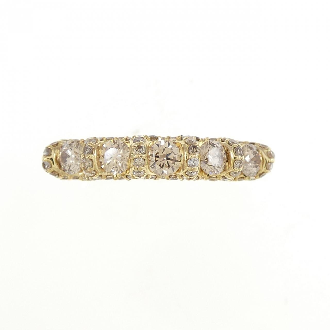 K18YG ダイヤモンド リング 0.70CT