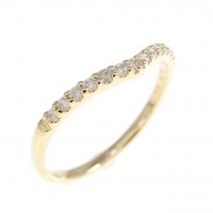 K18YG ダイヤモンド リング 0.10CT