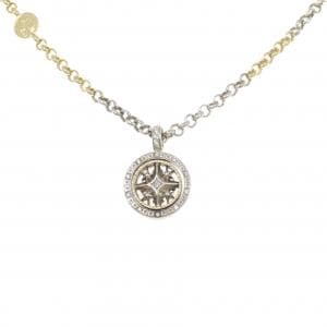 エスジェーエックス 750YG/925 ネックレス 0.07CT