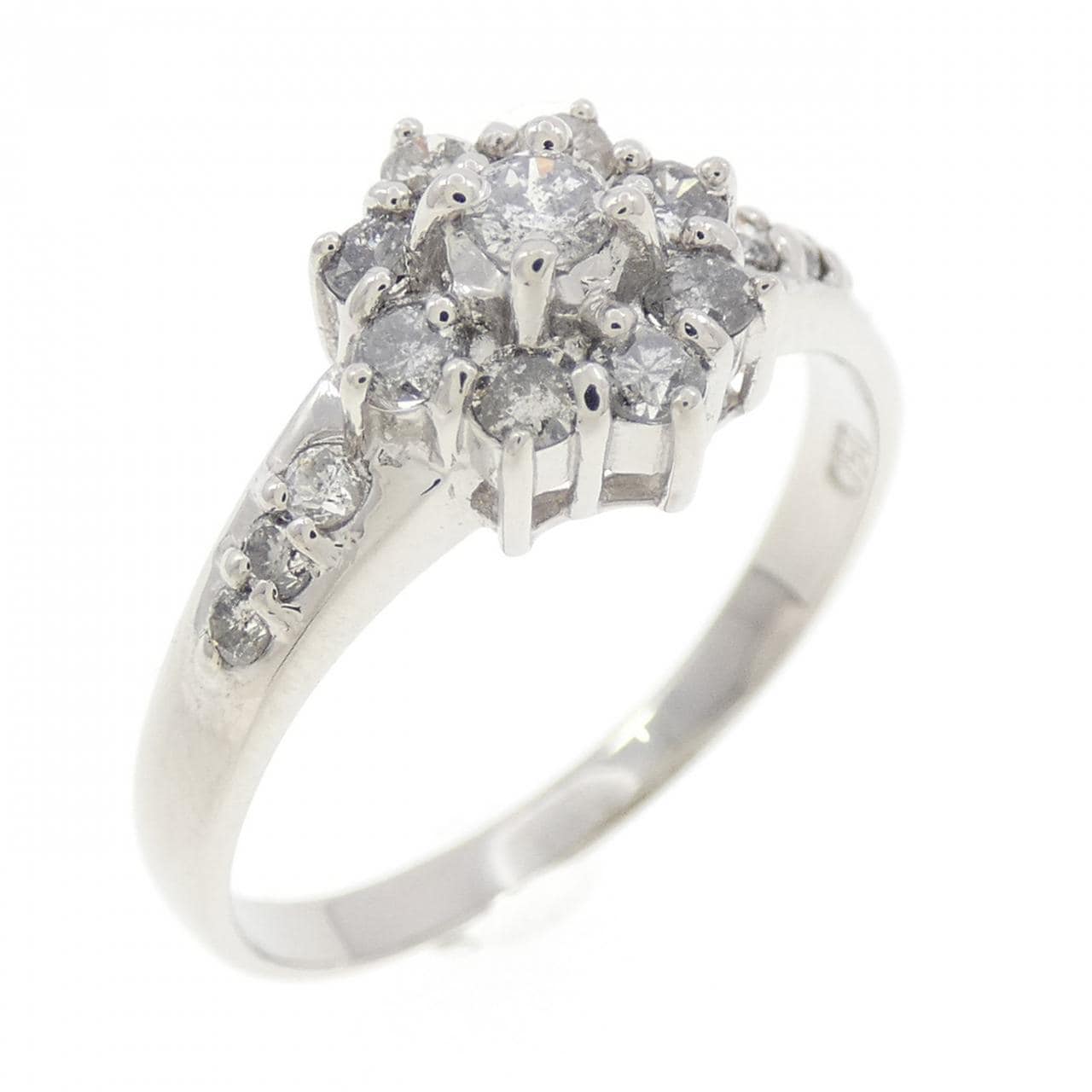 PT900钻石戒指0.50克拉