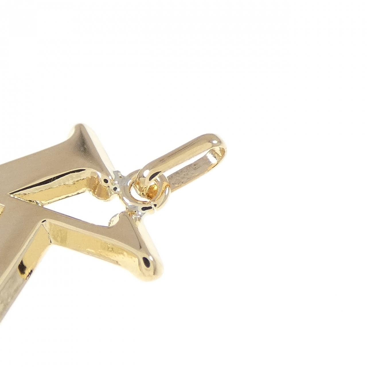 K18YG イニシャルK ペンダント