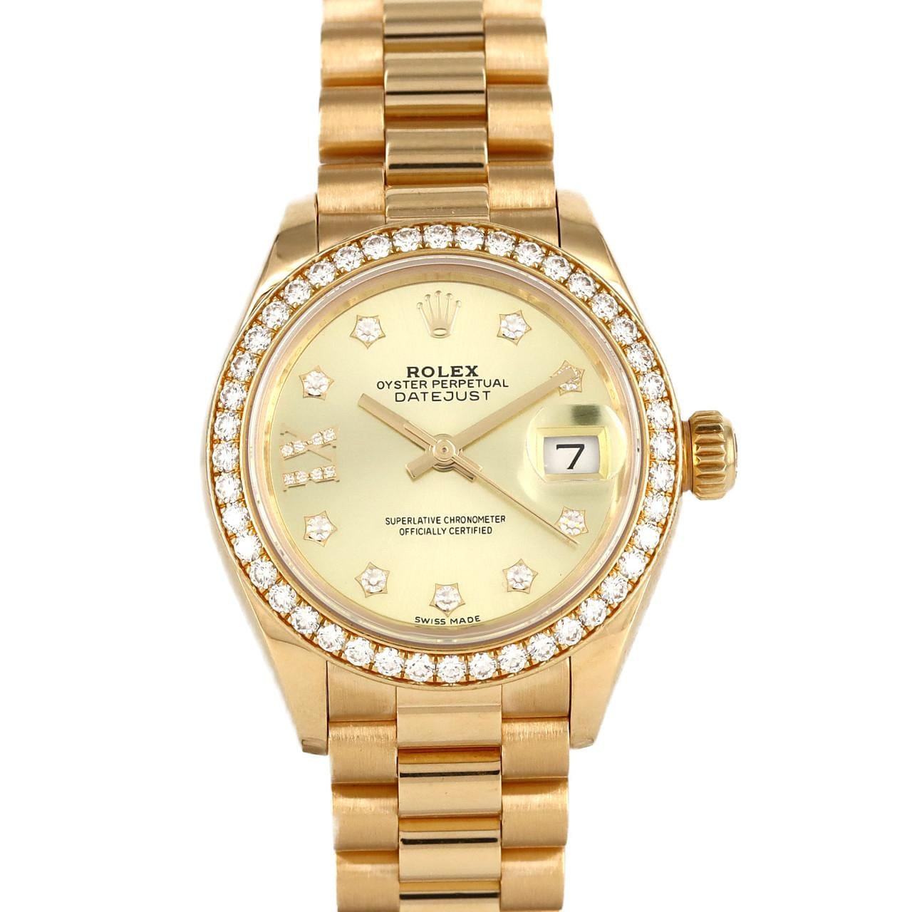 ROLEX Datejust 279138RBR YG Automatic random number
