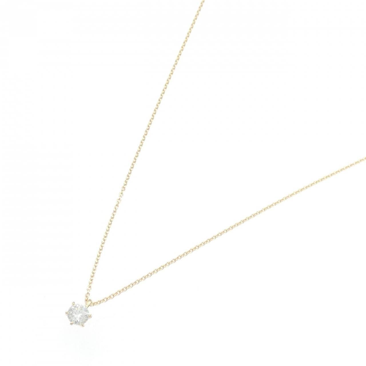 【リメイク】K18YG ダイヤモンド ネックレス 0.203CT D VS2 3EXT