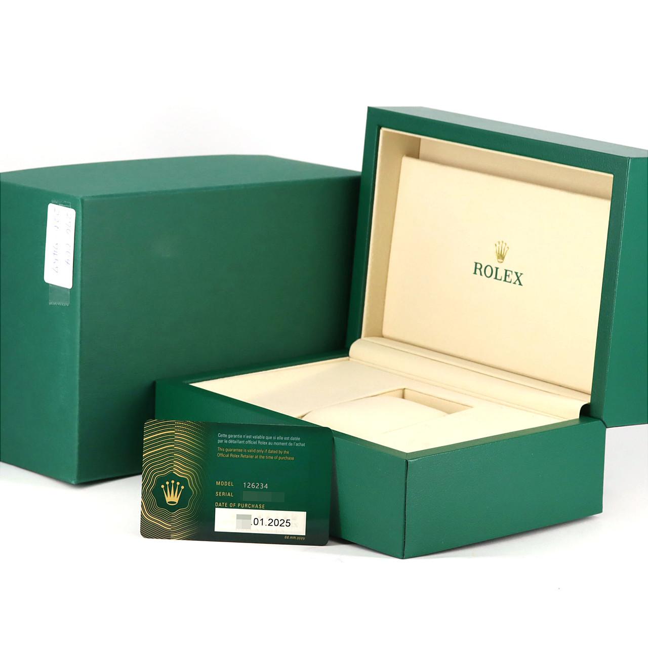 ロレックス デイトジャスト 126234 SSxWG 自動巻 ランダム番