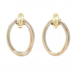 カルティエ 750スリーカラー イヤリング