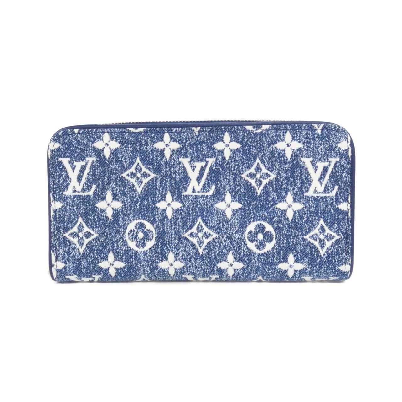 LOUIS VUITTON Monogram Jacquard Denim Zippy Wallet M81226 Wallet