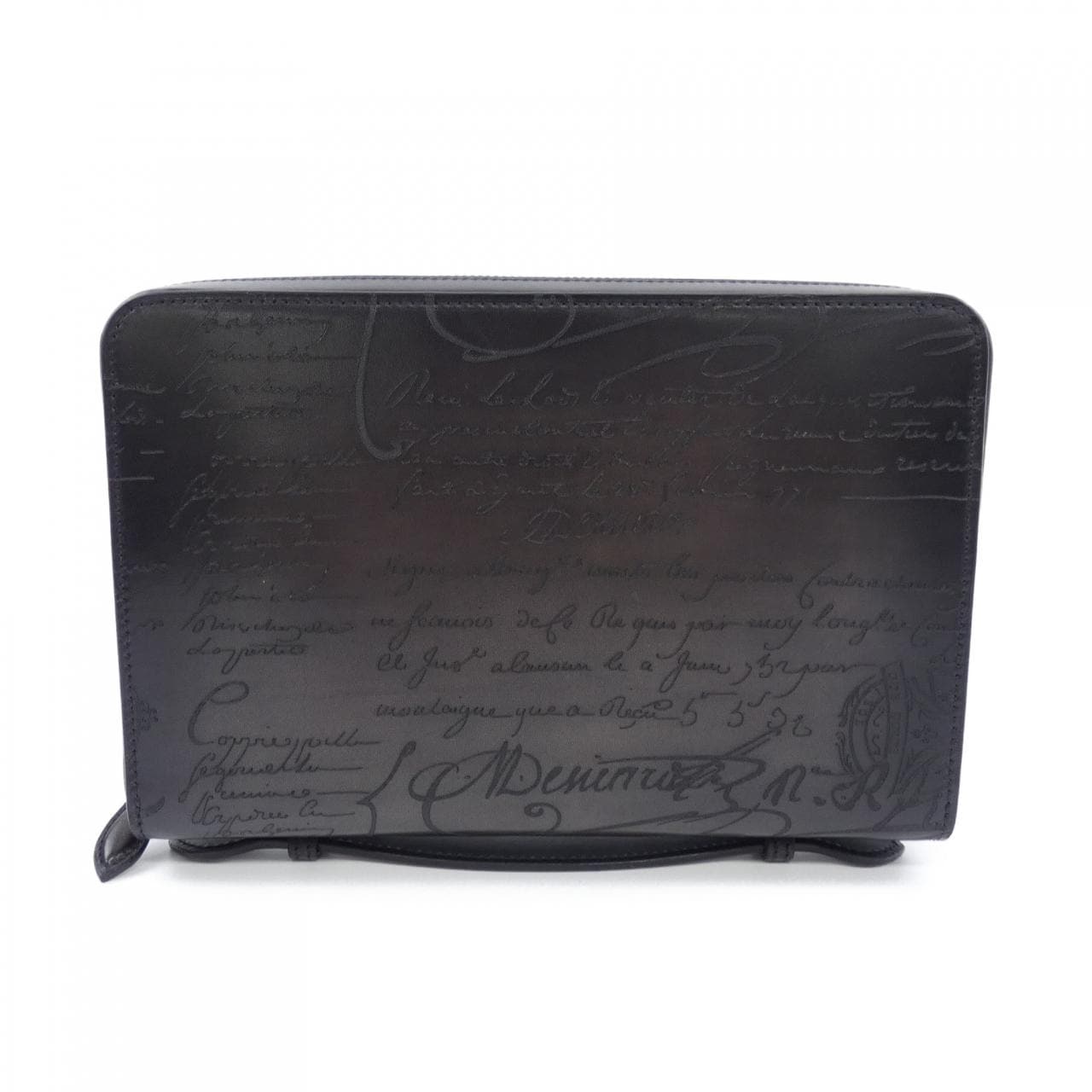 ベルルッティ Berluti スクリットレザーロングジップウォレット イタウバワイドグランディアントマキシ WALLET