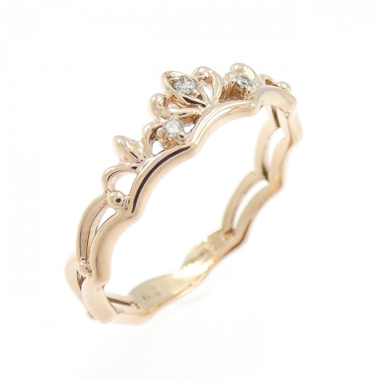 K10PG ダイヤモンド リング 0.02CT