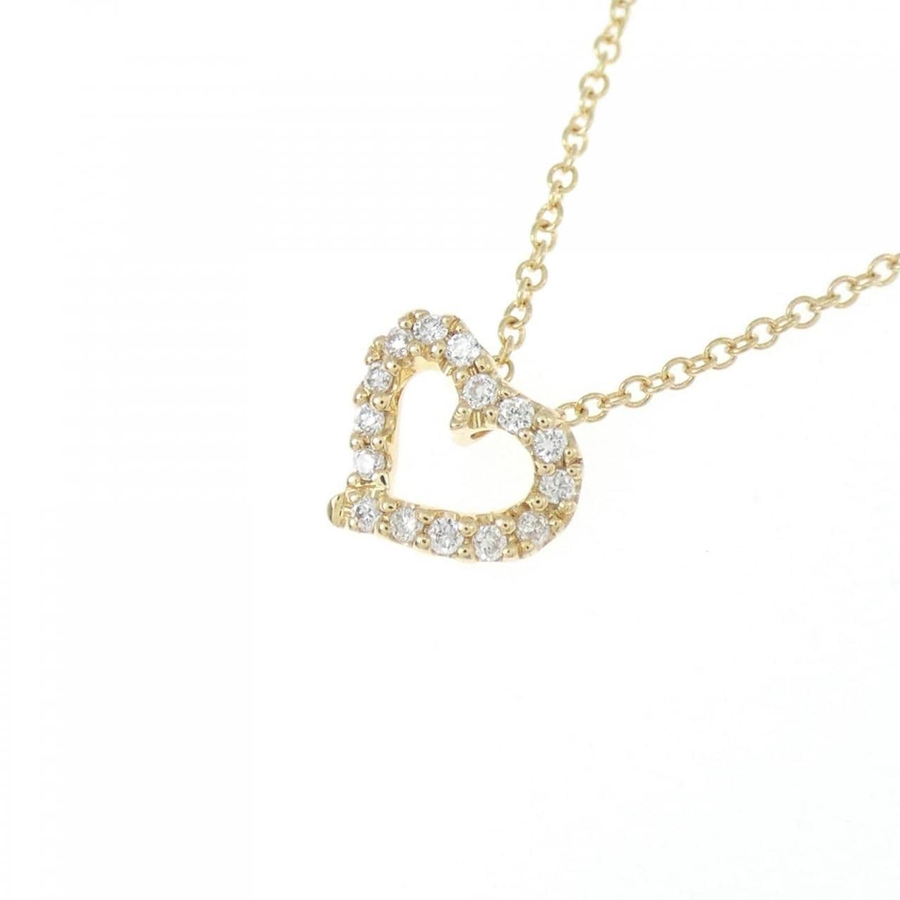 STAR JEWELRY心形鑽石項鍊 0.04 克拉