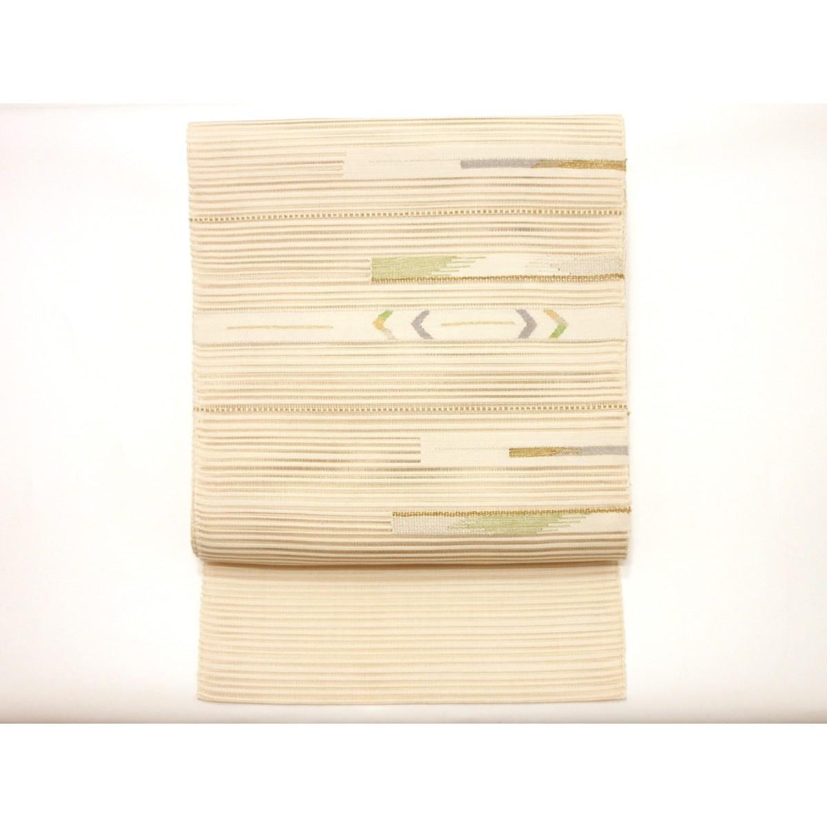 【未使用品】夏名古屋帯　絽綴織