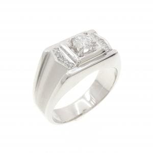 K18WG ダイヤモンド リング 0.346CT F VS2 VG