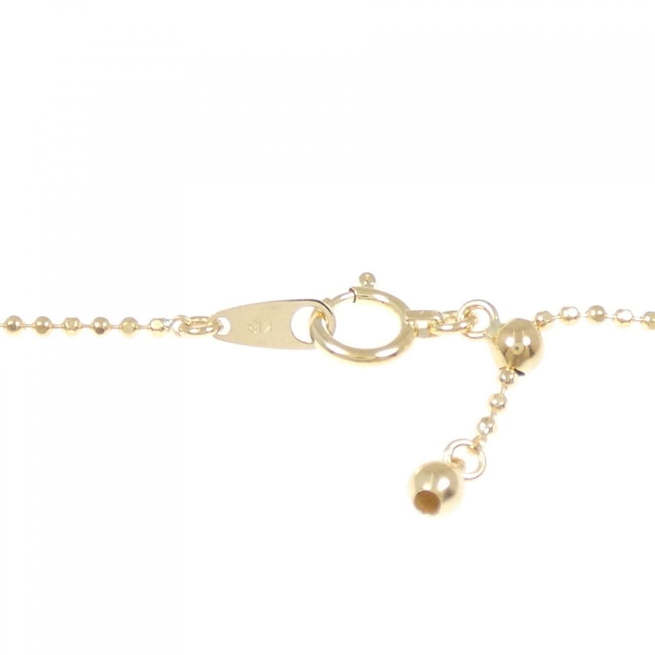 K18YG ダイヤモンド ネックレス 0.17CT