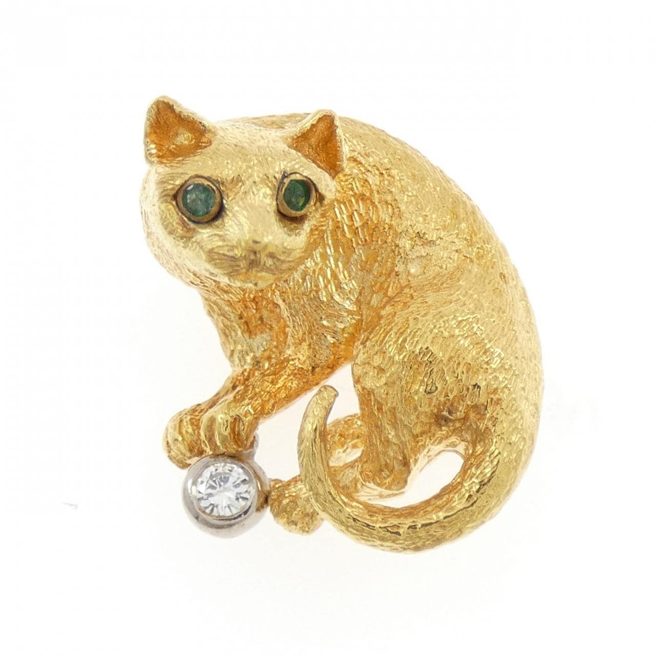 【ヴィンテージ】ティファニー エメラルド ブローチ