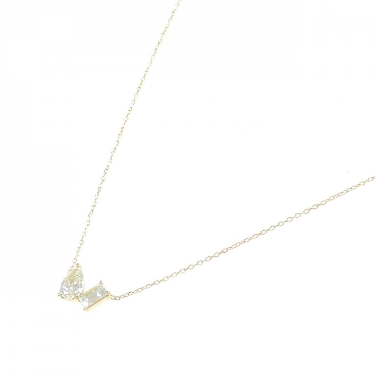 【新品】K18YG ダイヤモンド ネックレス 0.60CT