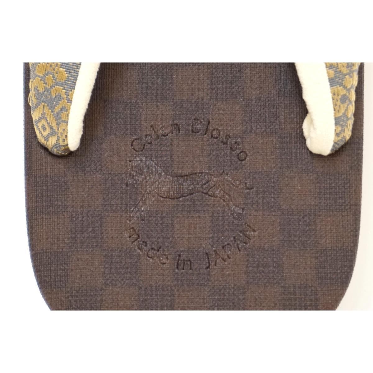 【新品】男性小物　雪駄　Ｌサイズ【カレンブロッソ】