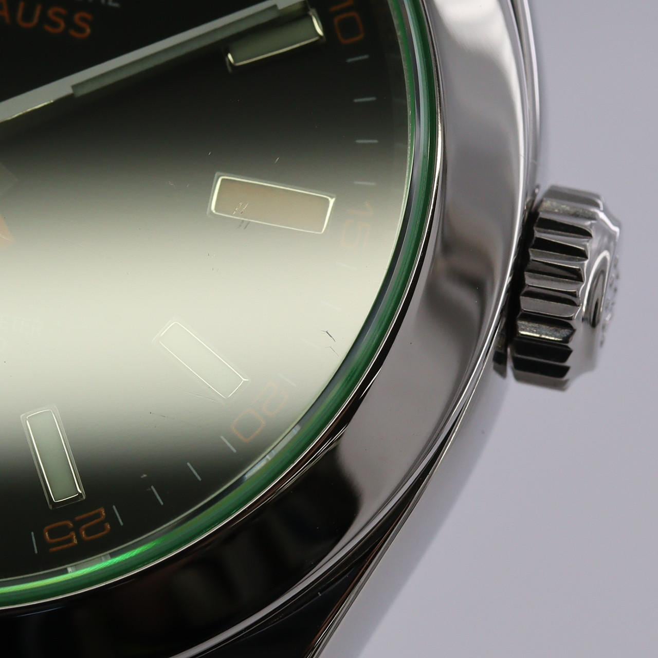 ロレックス ミルガウス 116400GV SS 自動巻 M番