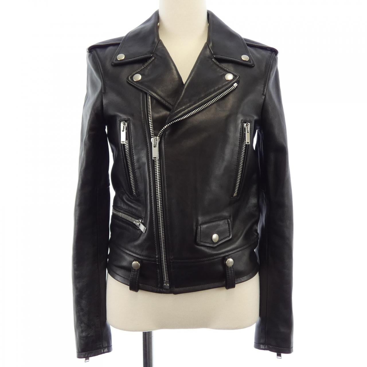 サンローラン SAINT LAURENT 481862 Y5YA2 レザーライダーズジャケット
