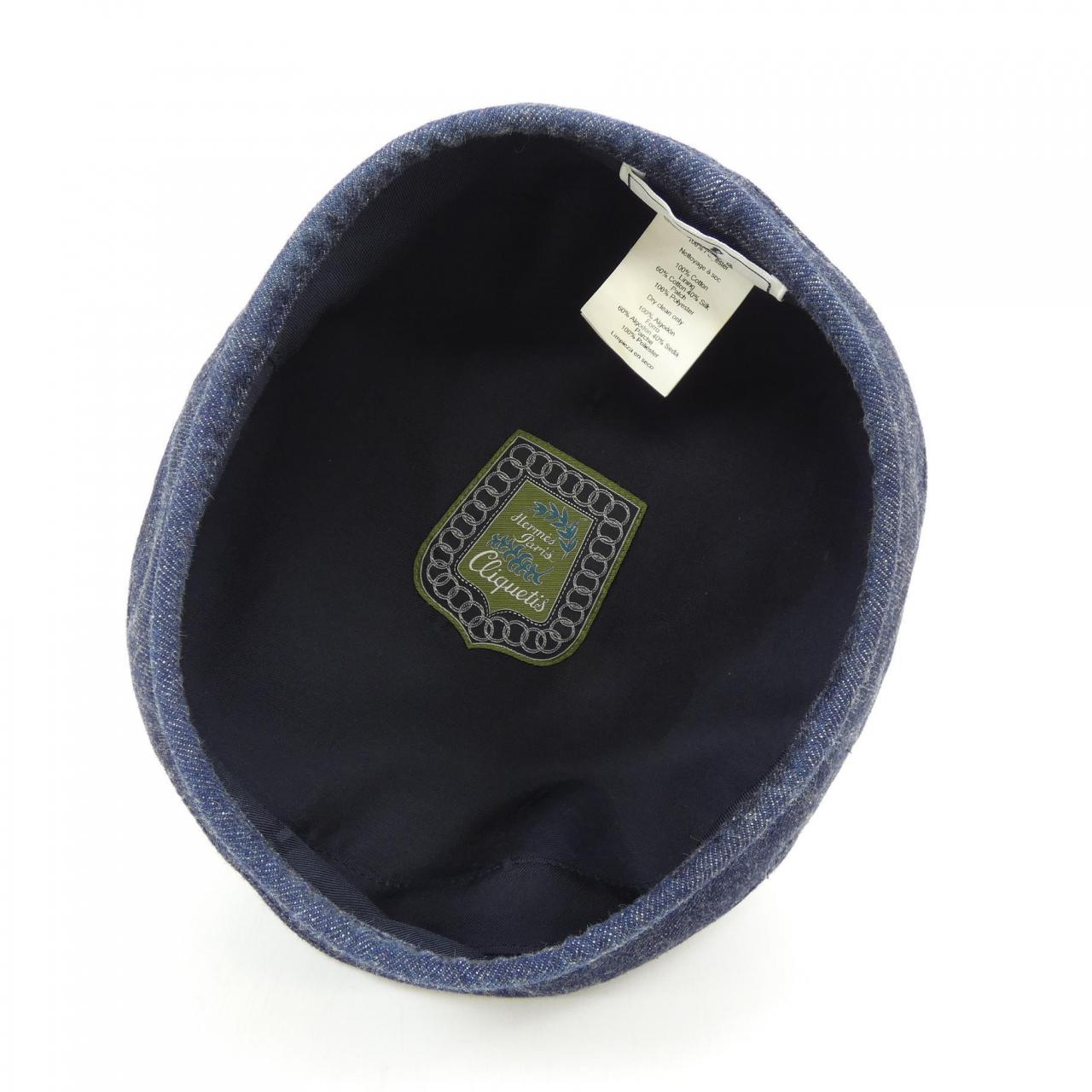 エルメス HERMES サントノーレ CLIQUETIS H221017N キャップ