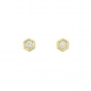 K18YG ダイヤモンド ピアス 0.209CT