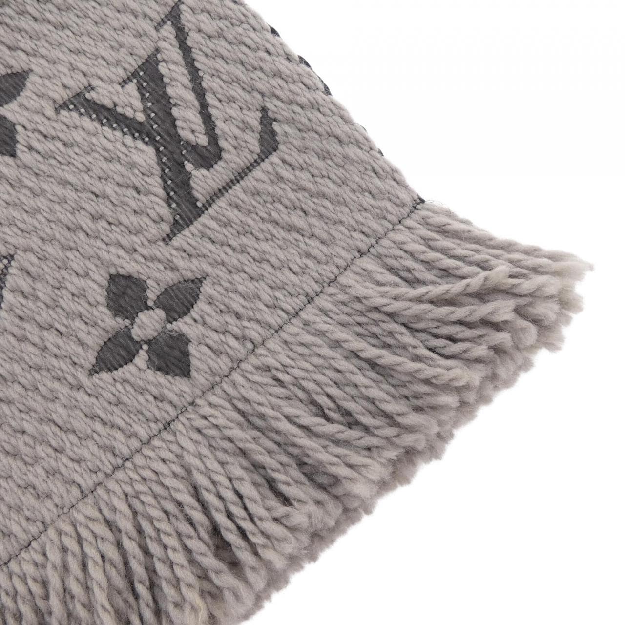ルイヴィトン LOUIS VUITTON エシャルプ ロゴマニア M72242 MUFFLER