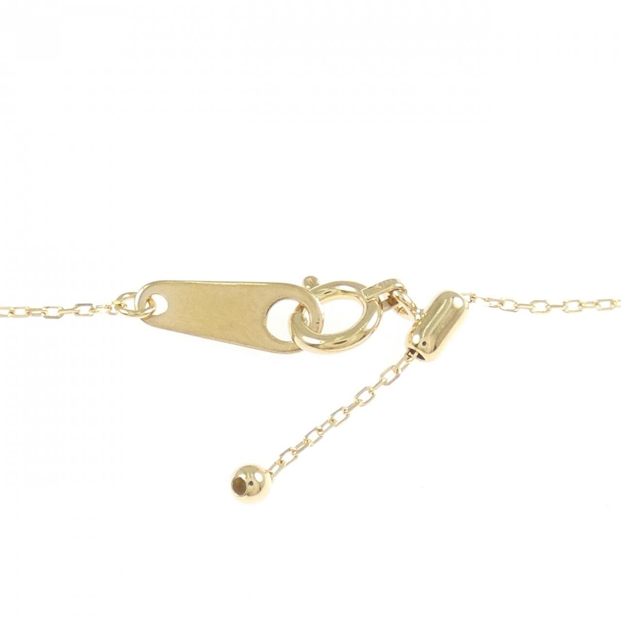 K18YG ダイヤモンド ネックレス 0.20CT