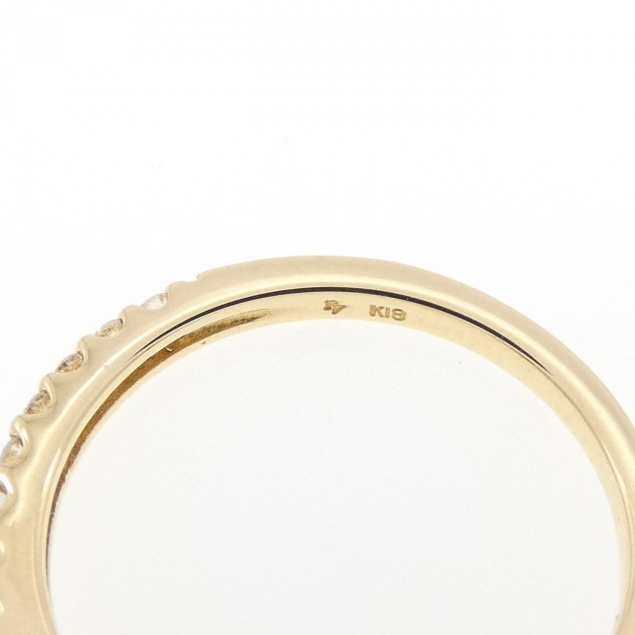 ポンテヴェキオ ハーフエタニティ ピンキーリング 0.14CT