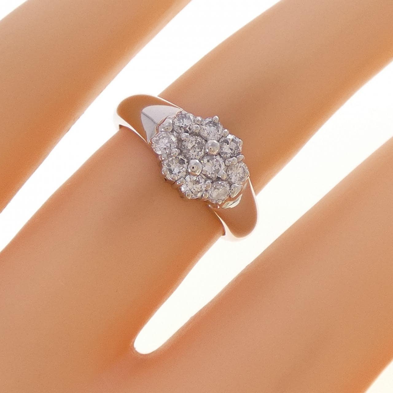 PT900 ダイヤモンド リング 0.50CT