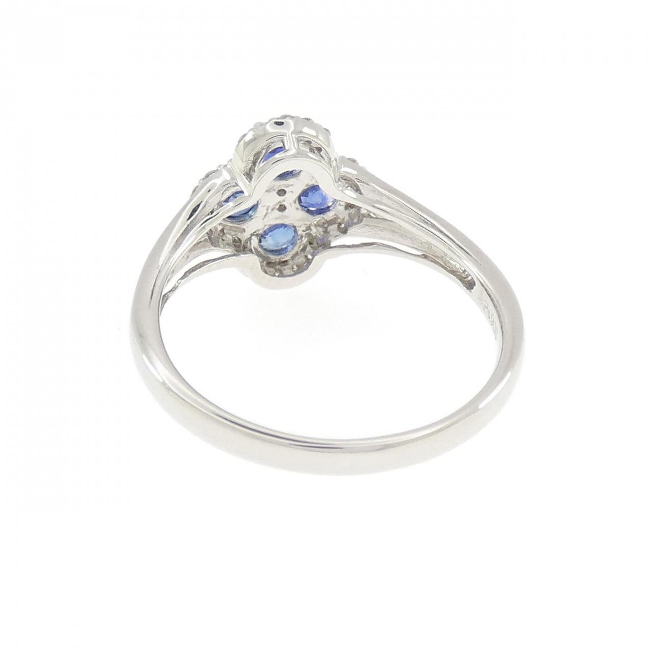 PT900 サファイヤ リング 0.66CT