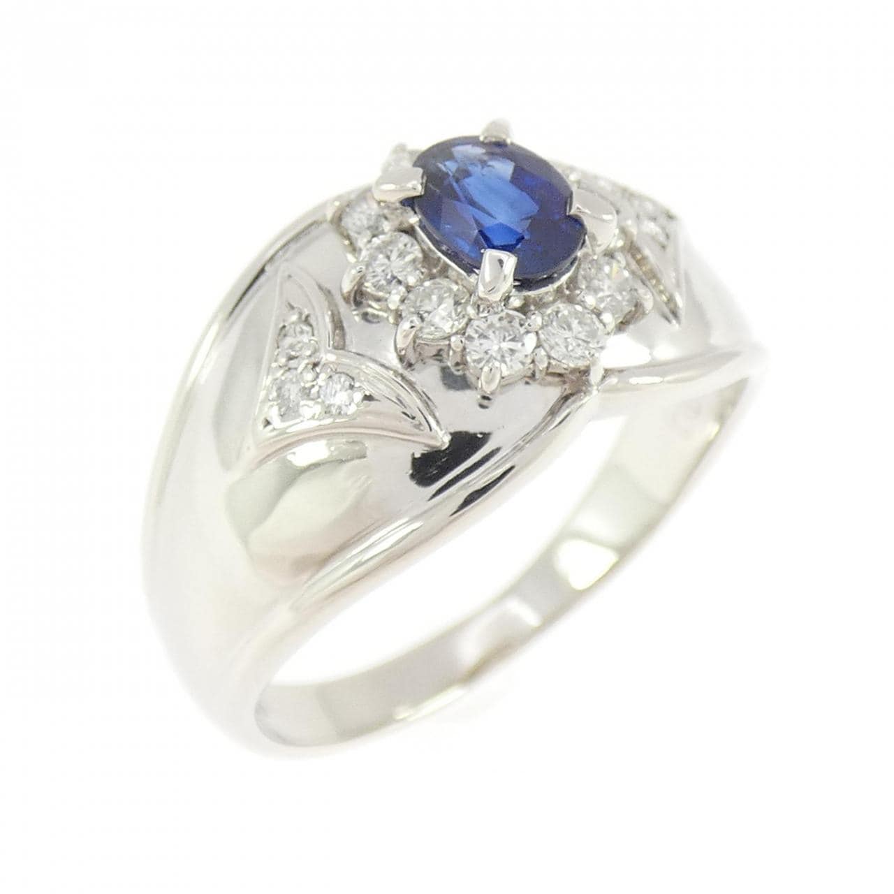 PT900 サファイヤ リング 0.57CT
