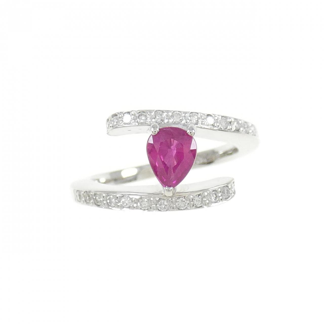 PT ルビー リング 0.55CT
