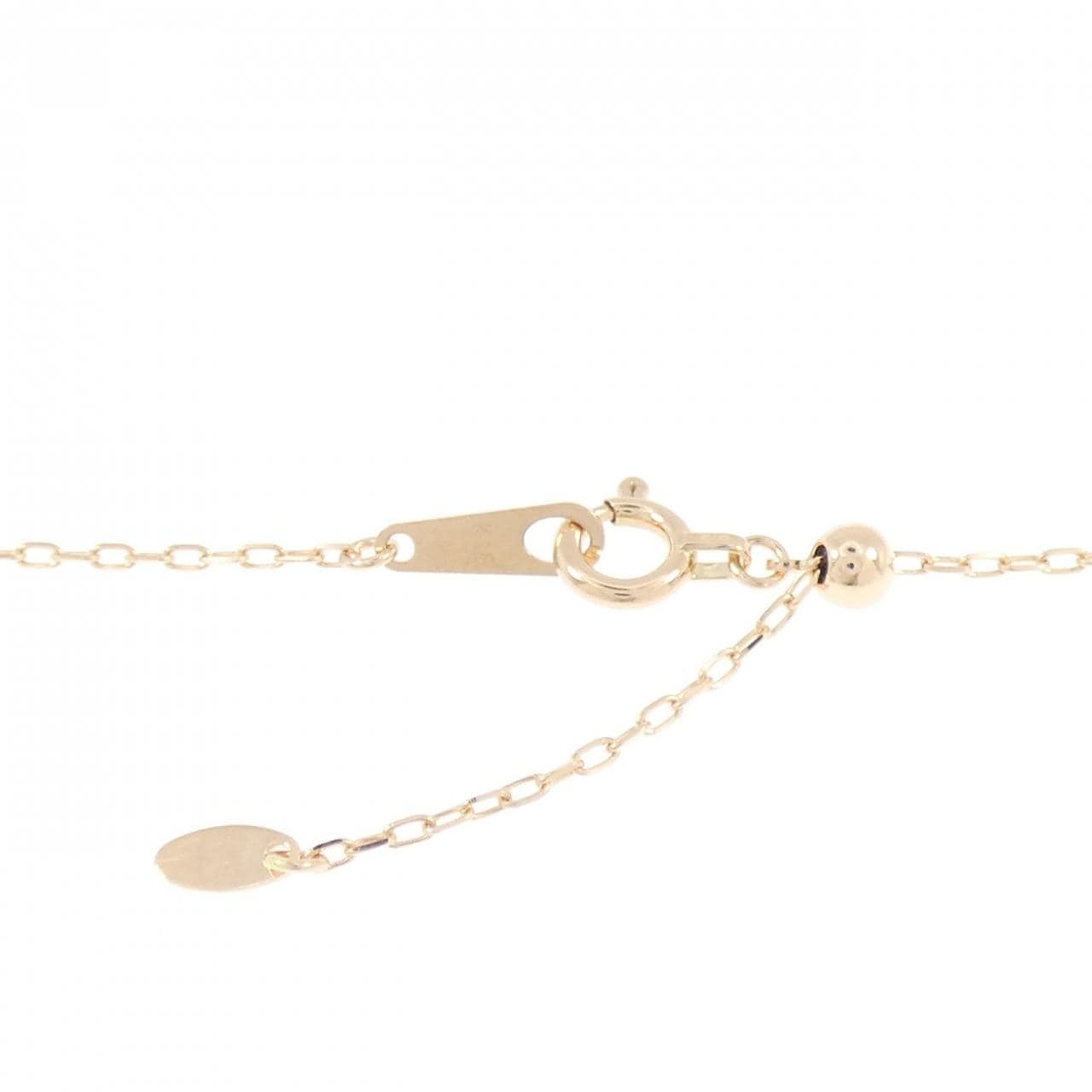 K18PG ダイヤモンド ネックレス 0.09CT