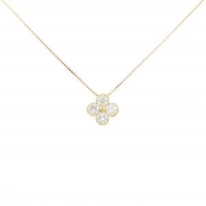 【新品】K18YG ダイヤモンド ネックレス 1.038CT F VS2 VG