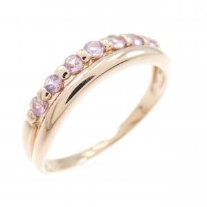 K10PG サファイヤ リング