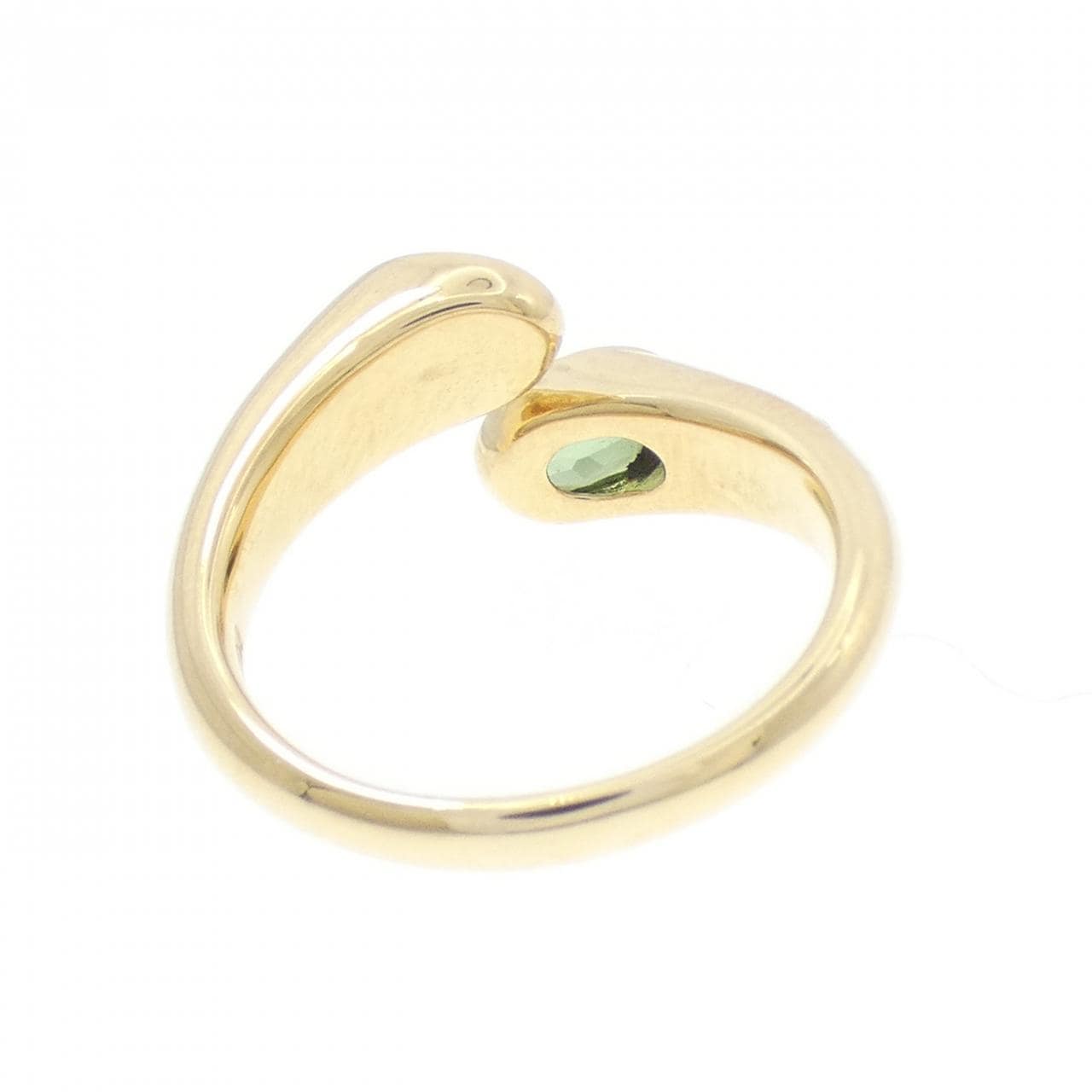 K18YG トルマリン リング