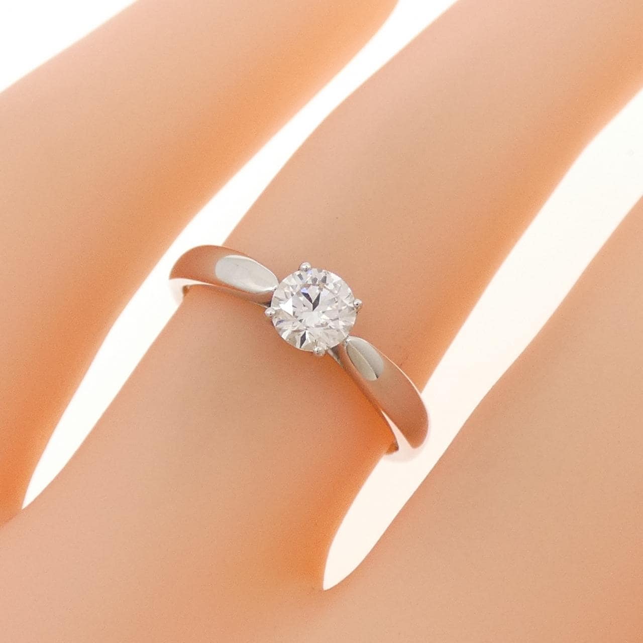 ティファニー ハーモニー リング 0.31CT I VVS1 3EXT
