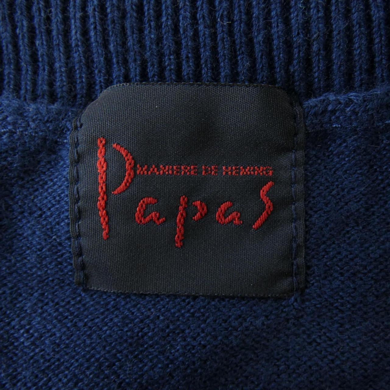 パパス Papas DO444KSW001 ニット