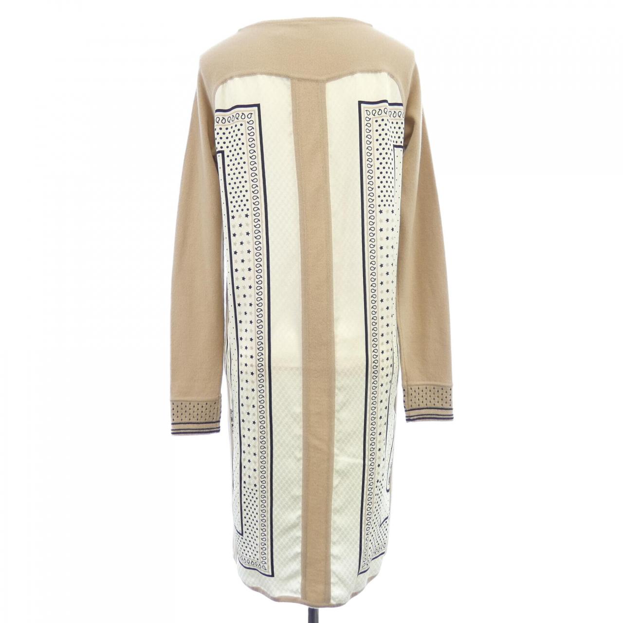 エルメス HERMES QU IMPORTE LE FLACON *77-7768 ツイルレーヌ ワンピース