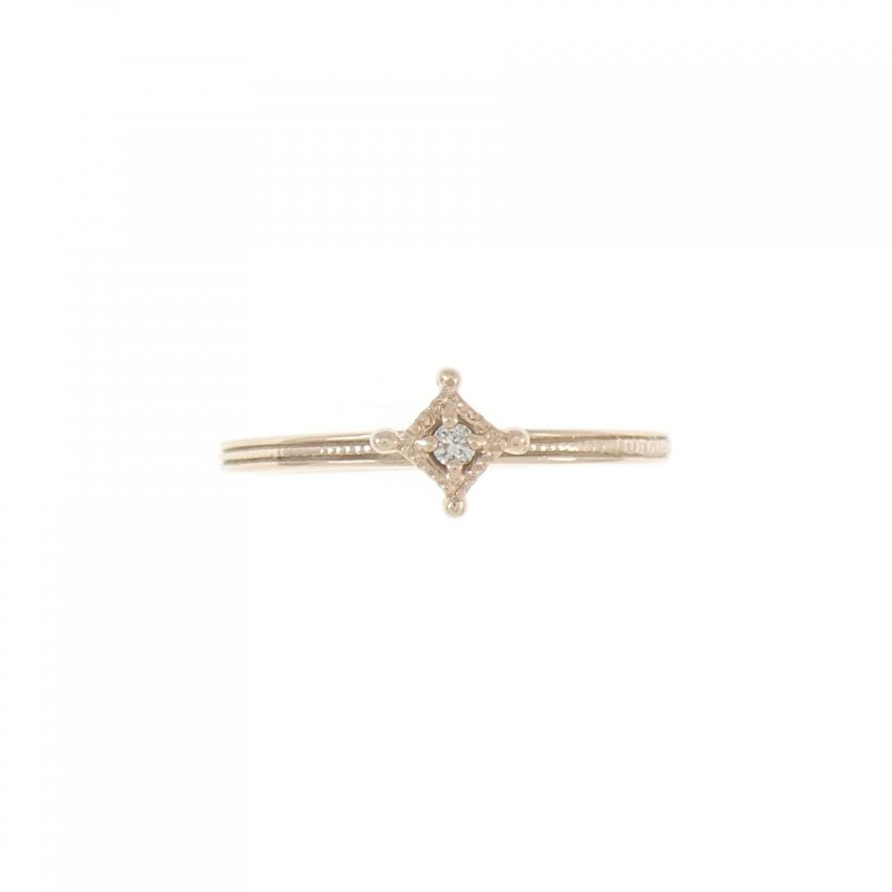 K10PG ダイヤモンド リング 0.02CT