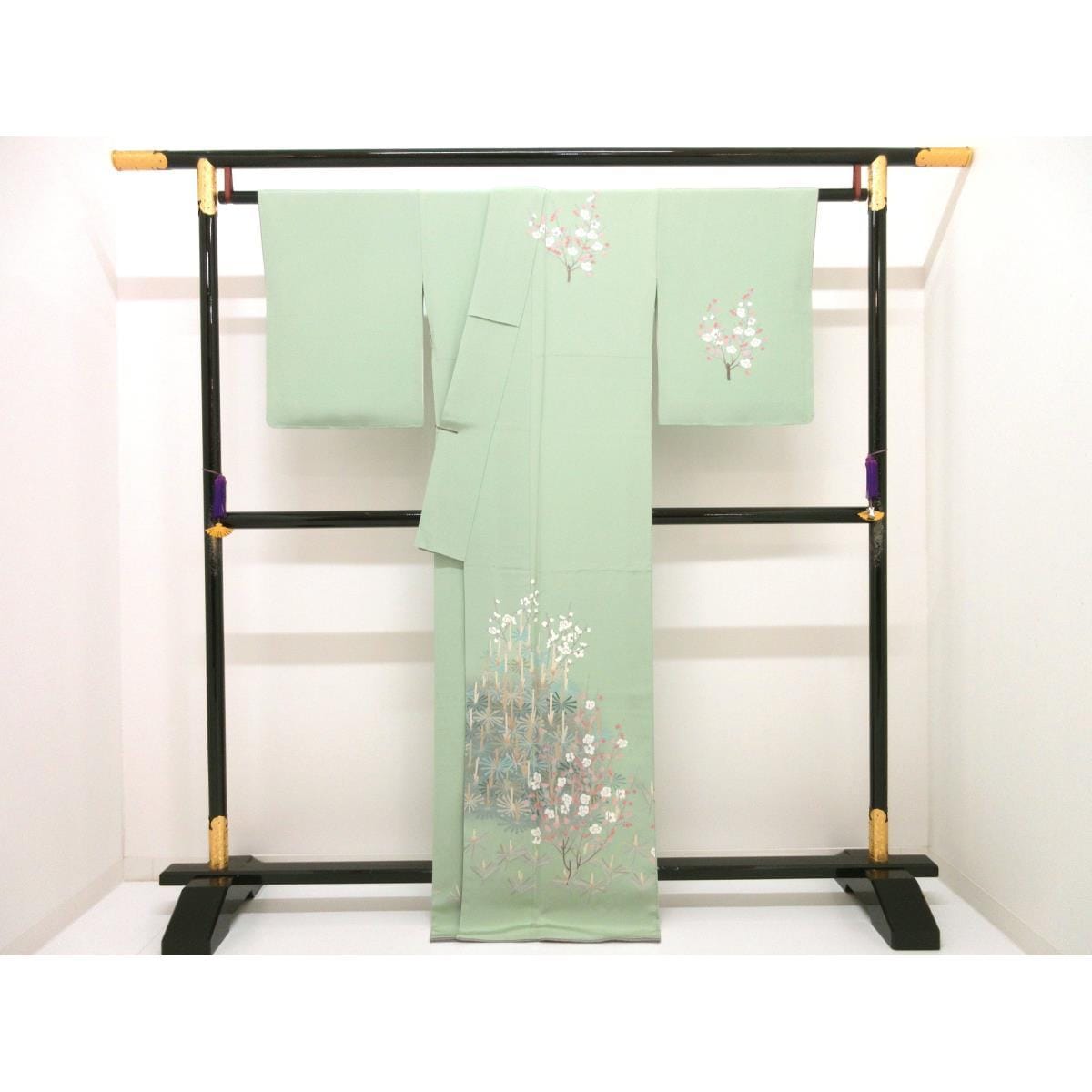 【未使用品】訪問着　友禅加工ボカシ染